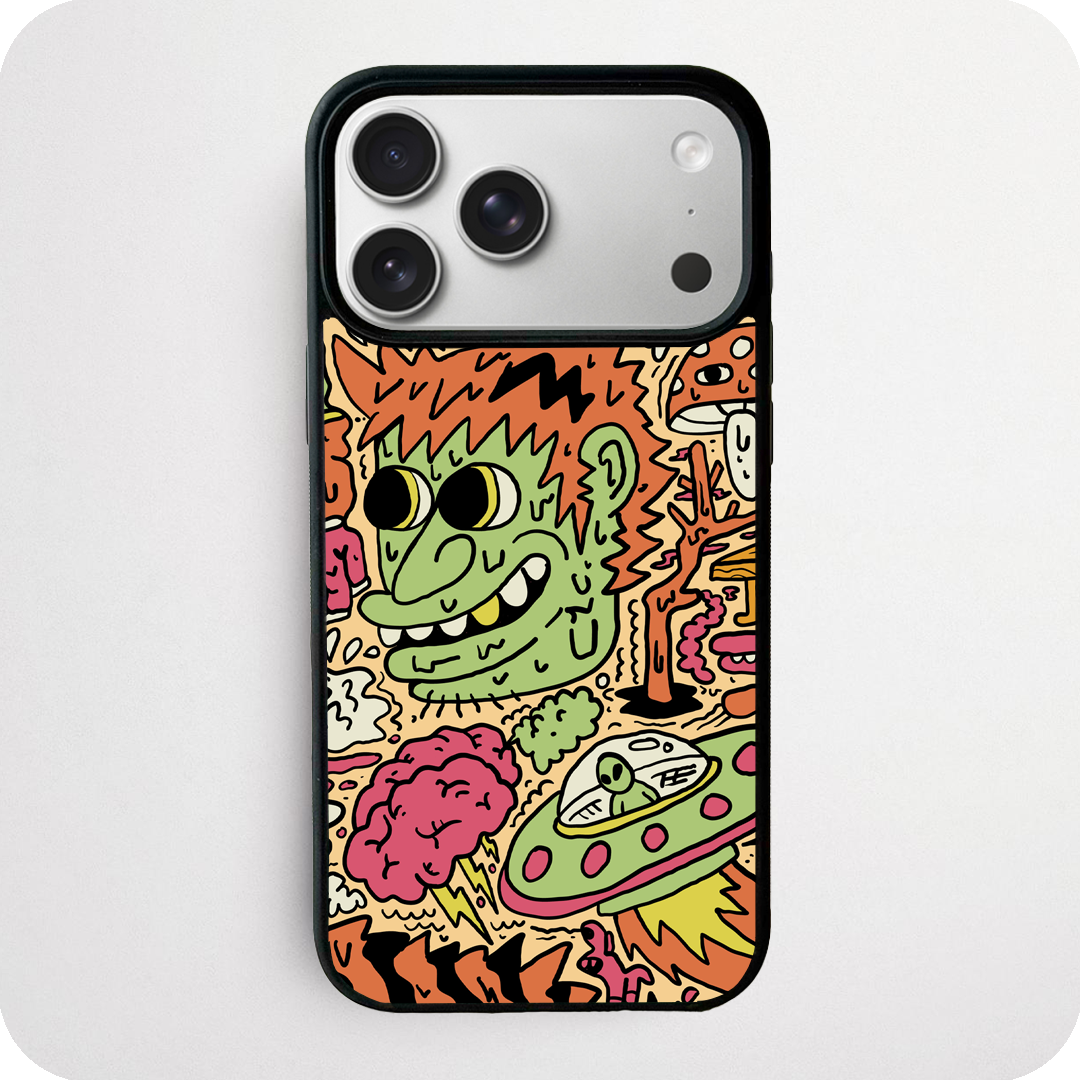 Monster Doodle Phone Case | Quirky Art Design