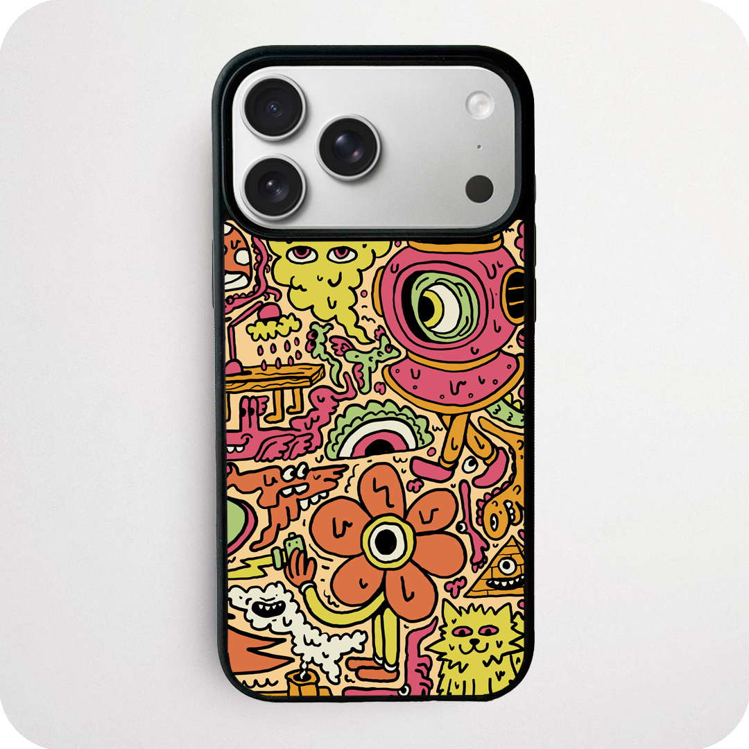 Doodle Chaos Phone Case