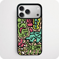 Abstract Blob Creatures Phone Case