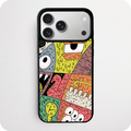 Bloodshot Eyeball Patchwork Phone Case
