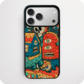 Haunted House Monster Doodle Phone Case