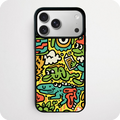 Rainbow Eye Blob Chaos Phone Case