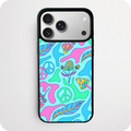 Groovy Peace Sign Mushroom Phone Case