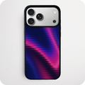 Blue & Pink Neon Motion Blur Phone Case | Vivid Gradient Abstract Design