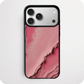 Pink Plaster Texture Abstract Phone Case