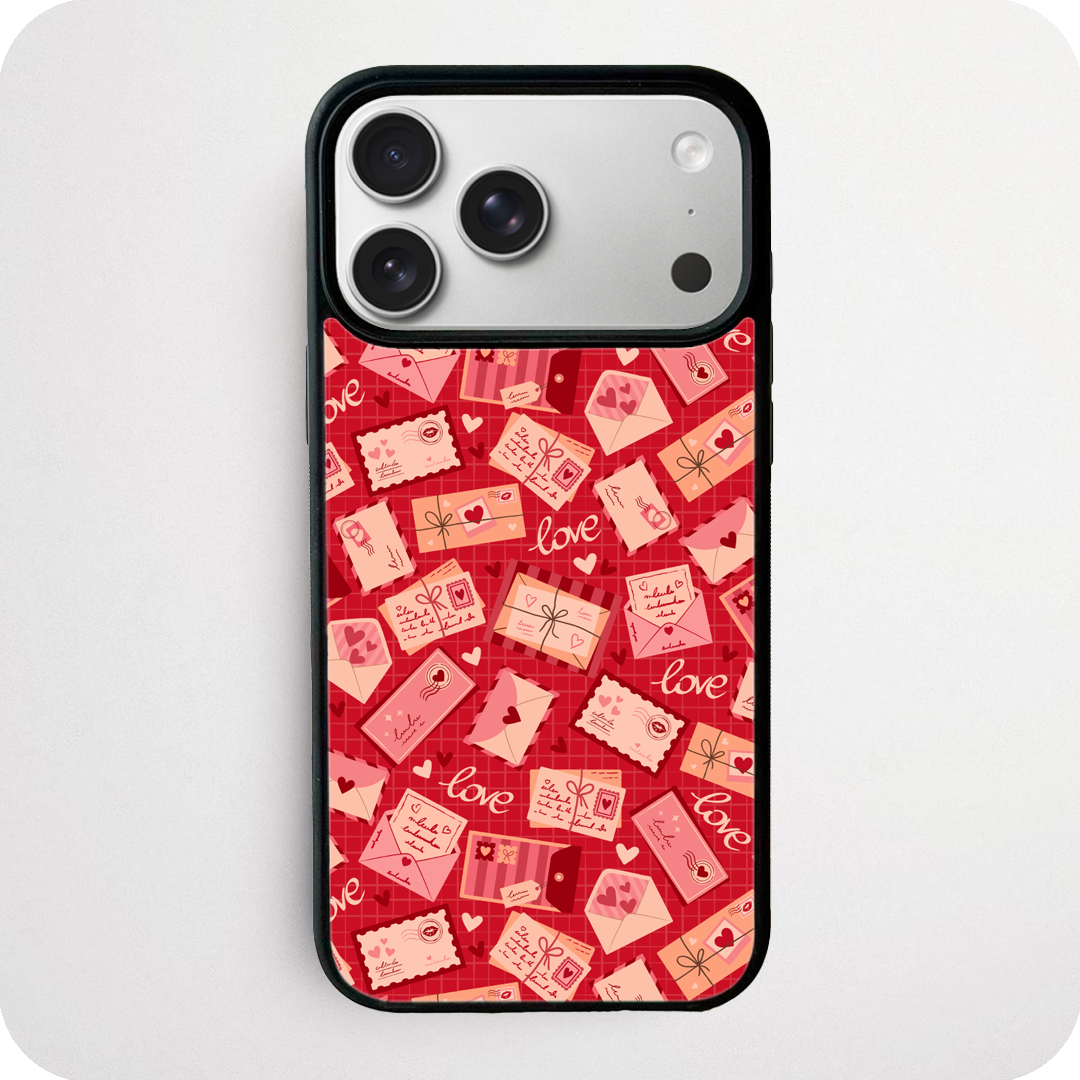 Love Letter Phone Case | Cute Valentine Envelope & Post Design