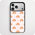 Cute Fox Couple Pattern Phone Case
