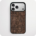 Brown Snake Skin Phone Case