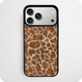 Giraffe Print Fur Phone Case