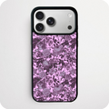 Purple Rose Botanical Phone Case | Lilac Pink Romantic Floral Design