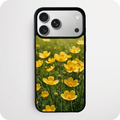 Yellow Buttercup Wildflower Phone Case | Summer Meadow Photography Design