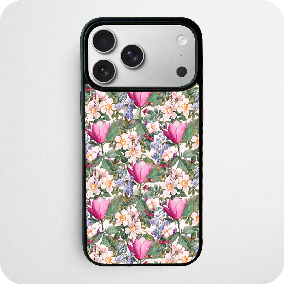 Magnolia Botanical Phone Case | Spring Garden Floral Design