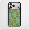Holly Berry Botanical Pattern Green Phone Case