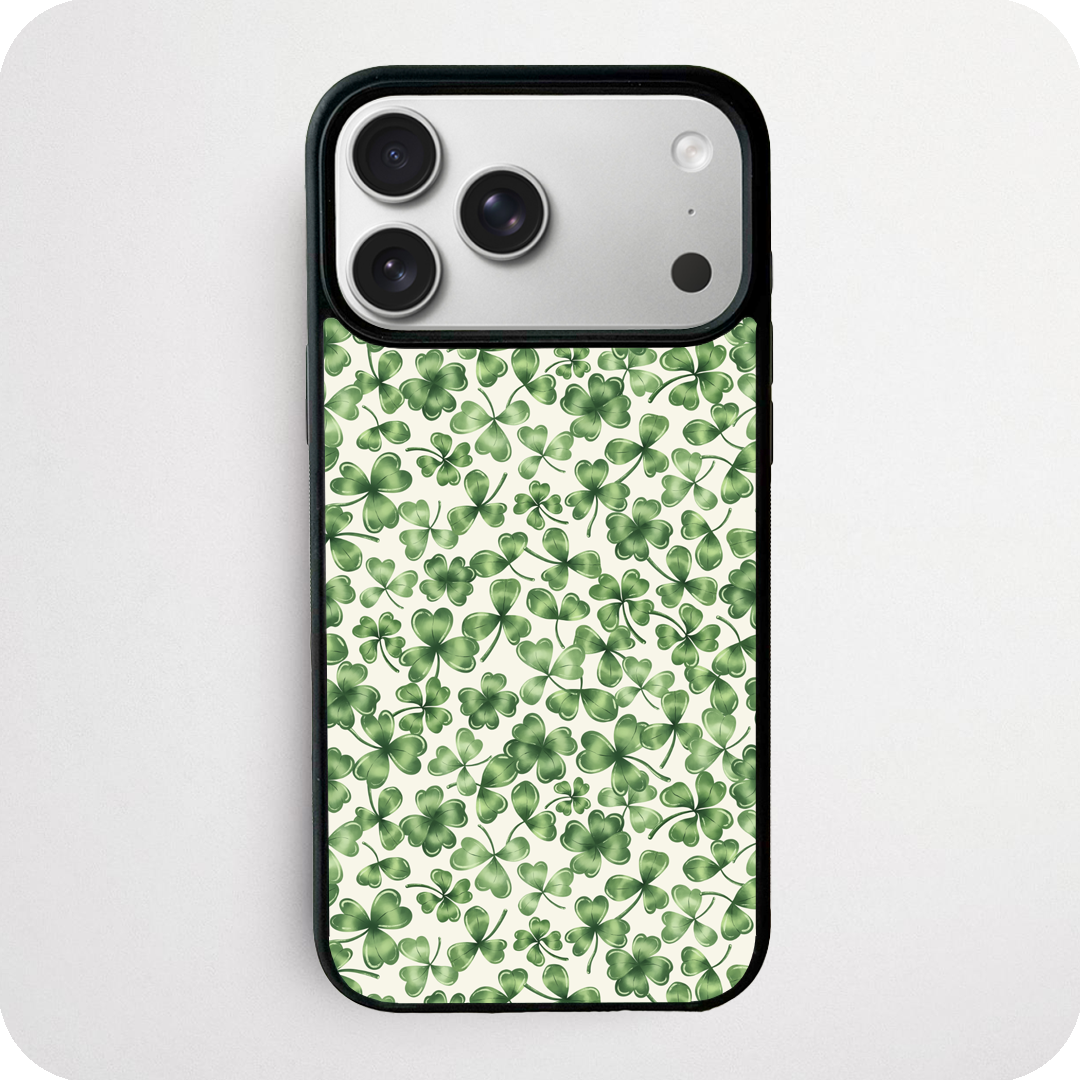 Four Leaf Clover Lucky Pattern Phone Case