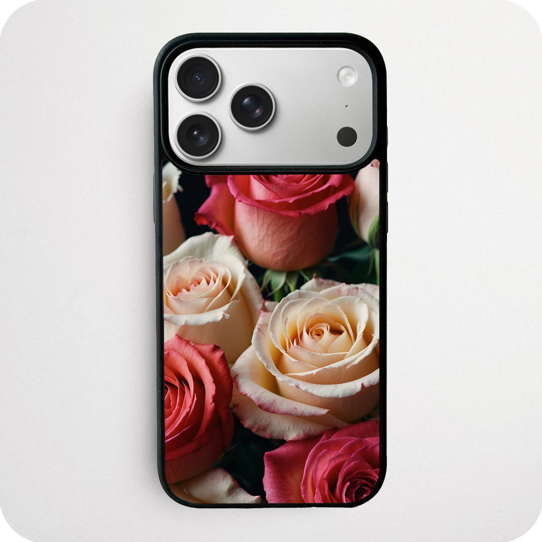 Photographic Rose Bouquet Phone Case
