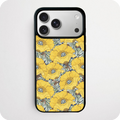 Art Nouveau Yellow Poppy Phone Case