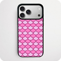 Pink Glitter Mermaid Scale Phone Case | Sparkle Design
