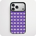 Purple Glitter Mermaid Scale Phone Case | Sparkle Design