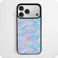 Pastel Iridescent Glitter Phone Case | Holographic Star Design